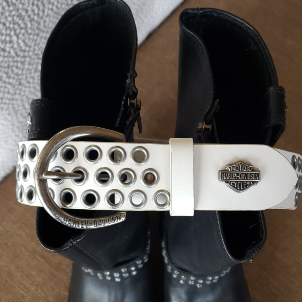 Harley Davidson genuine leather belt